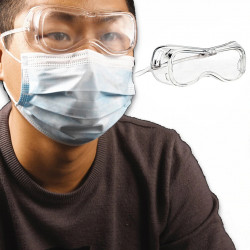 Goggles Anti-spitting splash wind-proof dust-proof protective glasses Fully closed type