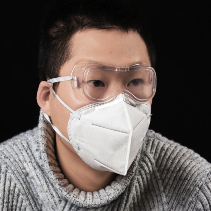 Goggles Anti-spitting splash wind-proof dust-proof protective glasses Fully closed type