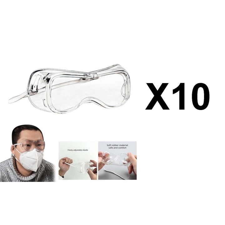 Goggles Anti-spitting splash wind-proof dust-proof protective glasses Fully closed type