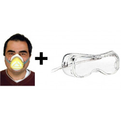 Maschera respiratoria di protezione virus del  cinese  ad altissimo livello di filtrazione jr international - 2