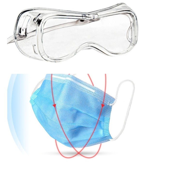 50 Anti-virus Masks 3 Layers Dustproof  Cover Maldehyde Prevent bacteria coronavirus covid-19