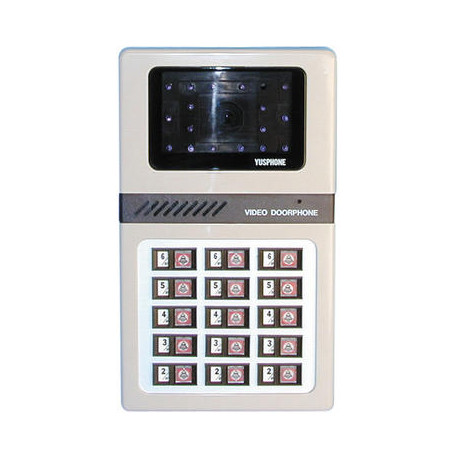Intercom b w surface mounting camera panels for 15 apartments apartment video doorphone system video doorphone entry systems dig