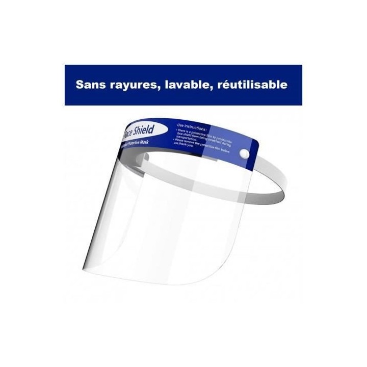 Visor mask anti-droplets Anti-fog Anti-dust Face shield protection head mouth nose covid-19