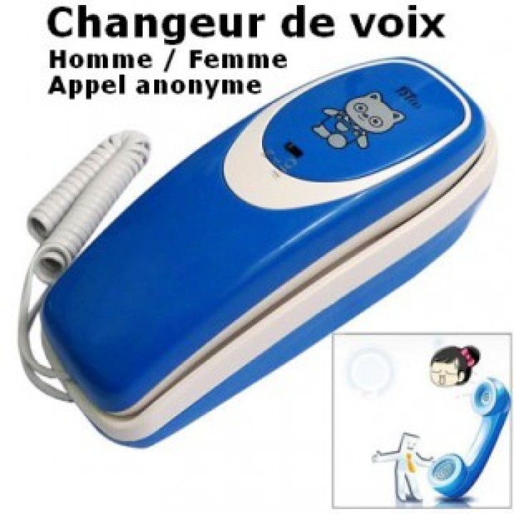 Teléfono voice changer modificador truqueur modificación deformación jr international - 2