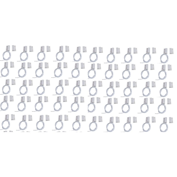 50 X Contact nf protruding 23mm white magnetic detector opening 114ms sensor for alarm jr international - 1