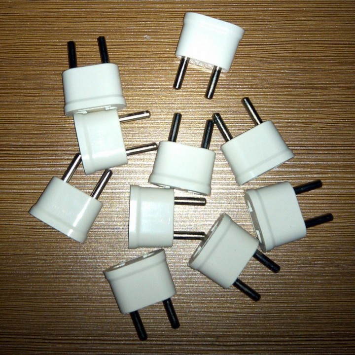 500 Viajes adaptador de enchufe de china, japón, canadá nos sector eléctrico para euro enchufe adaptador asia eclats antivols - 