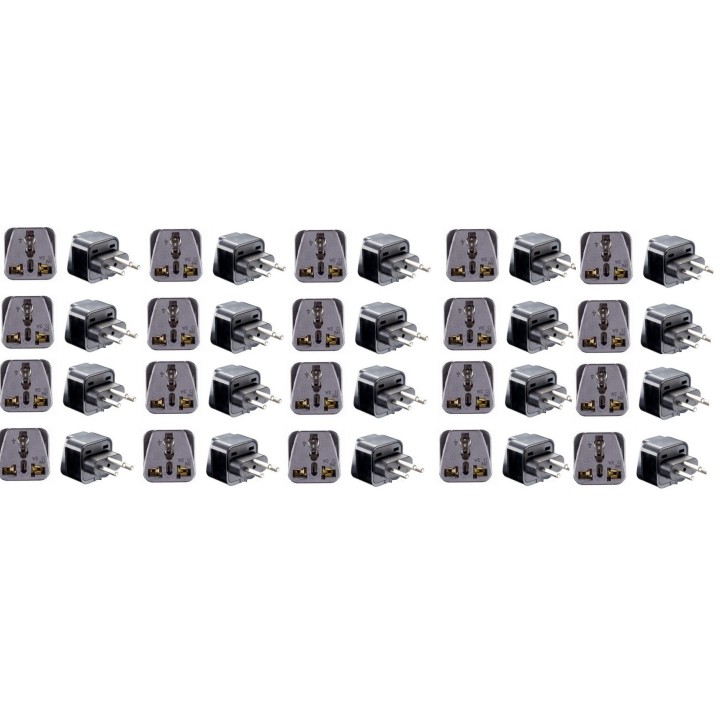 20 Swiss-Adapter Steckdose mit Erde zu Liechtenstein jordan Madagaskar Ruanda gehen jr international - 2