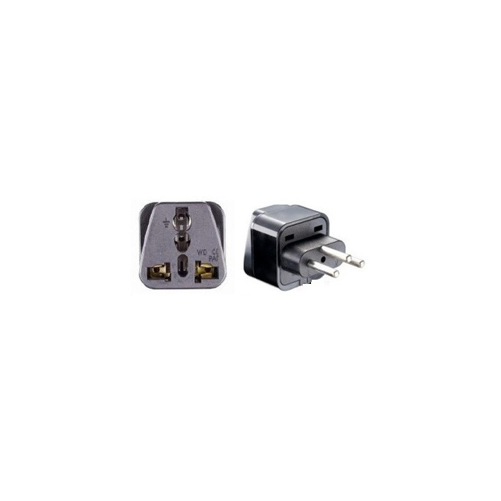 1000 Swiss-Adapter Steckdose mit Erde zu Liechtenstein jordan Madagaskar Ruanda gehen jr international - 2