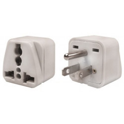200 Travel adapter electric adapter 16 american male + female to female euro adapter jr international - 3
