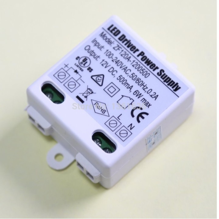 100 x 12V DC Stromanschluss 220v 0.5a 6w LED-Beleuchtung Transformator 230v 240V 500mA jr international - 1