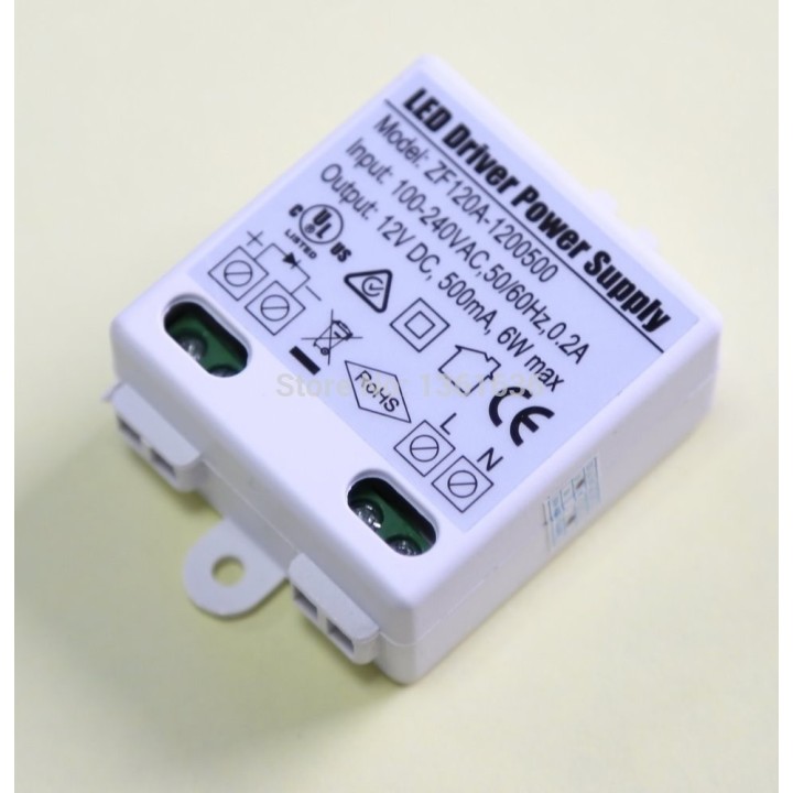 50 x 12v DC supply 220v 0.5a 6w LED lighting transformer 230v 240v 500ma jr international - 1