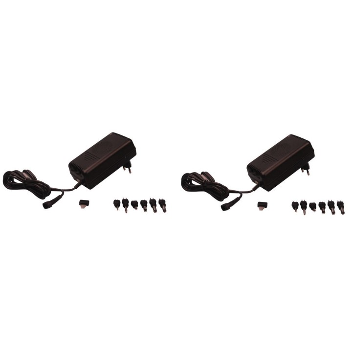 2 X ²Alimentacion electrica 220vca 12vcc 1.5a alimentaciones electricas adaptadores alimentacion alimentaciones electricas jr in