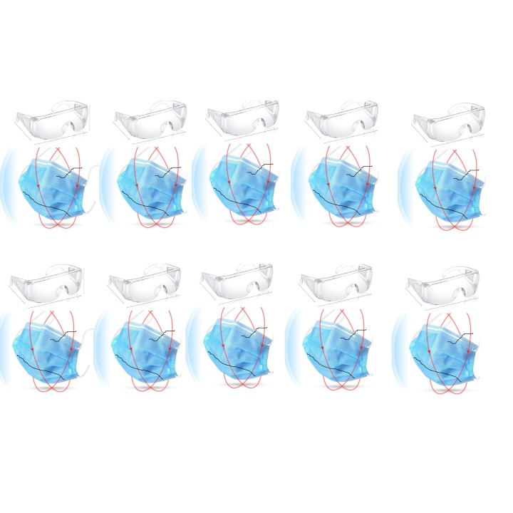 50 Anti-virus Masks 3 Layers Dustproof  Cover Maldehyde Prevent bacteria coronavirus covid-19