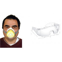 Maschera respiratoria di protezione ad altissimo livello di filtrazione jr international - 21