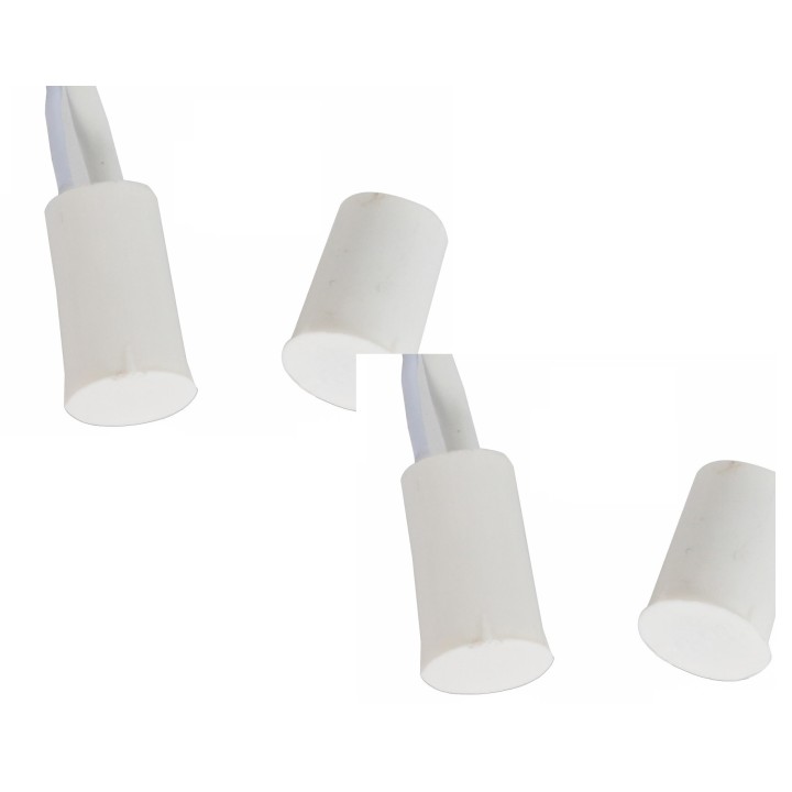 2 Kontakt nf 11mm bündig weißen c30-sensor magnetkontakt öffnung für alarm jr international - 1