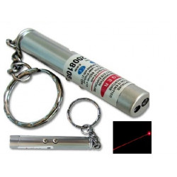 Pack of 200 2in1 red laser pointer w led keychain torch flashlight jr international - 1
