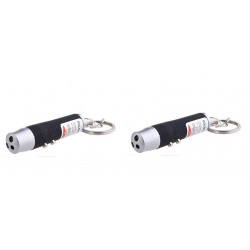 2 Laserpointer 3 in 1 schwarz pocket uv-lampe lichtstrahl, weiß taschenlampe rot 150m hama - 4