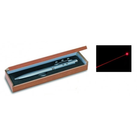 200 Ballpoint pen red laser pointer electronics lazer beam white led lamp (3 in 1) 143.1651 kensington - 1