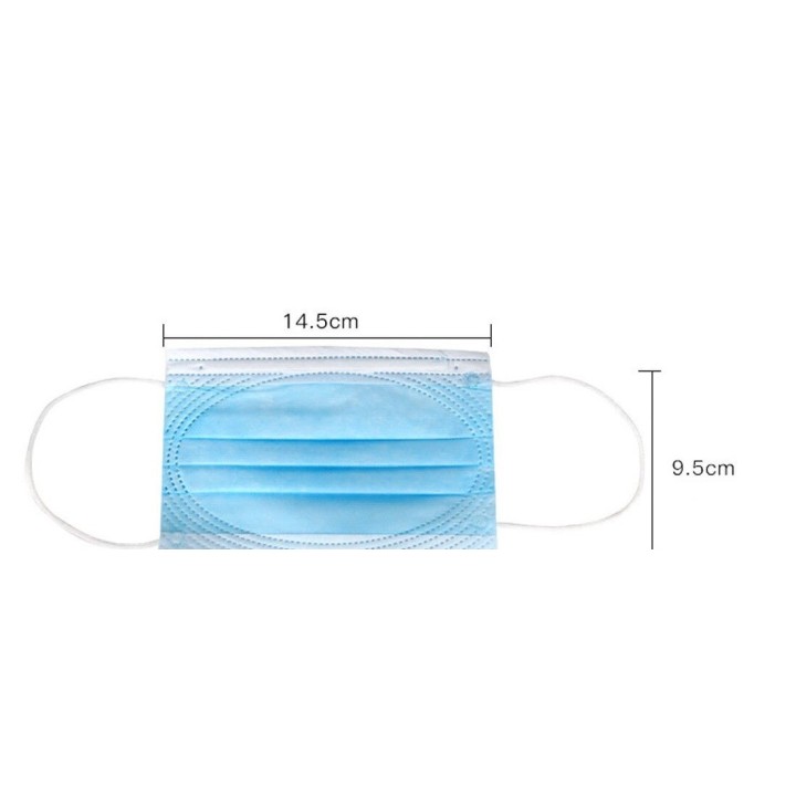 50 Anti-virus Masks 3 Layers Dustproof  Cover Maldehyde Prevent bacteria
