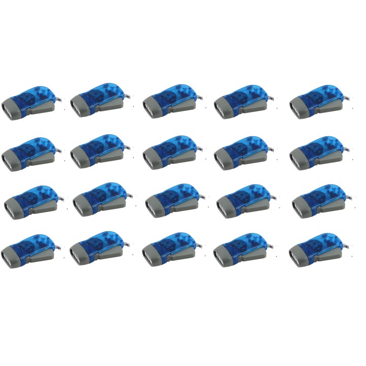 20 X Dynamo led taschenlampe gratis beleuchtung lag006.5107 jr international - 1