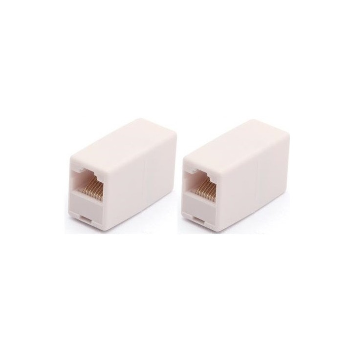 2 Electric extension cable adapter coupler 8p8c female female rj45 join rj45 rj45 electric extension cable electric extension ca