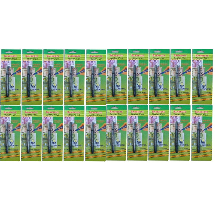 20 fieltro detector lápiz detector de billetes falsos de detección de usd 14 euro moneda jr international - 22