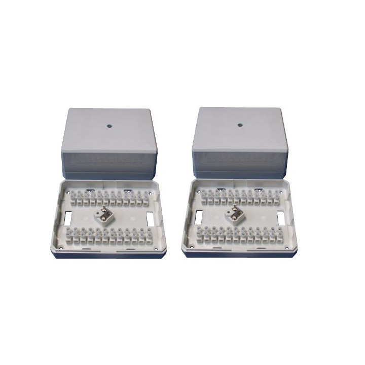 2 Caja de conexion bornes autoprotegidos 24 contactos jb30 para alarma telefono conexiones electricas cajas conexion jr internat