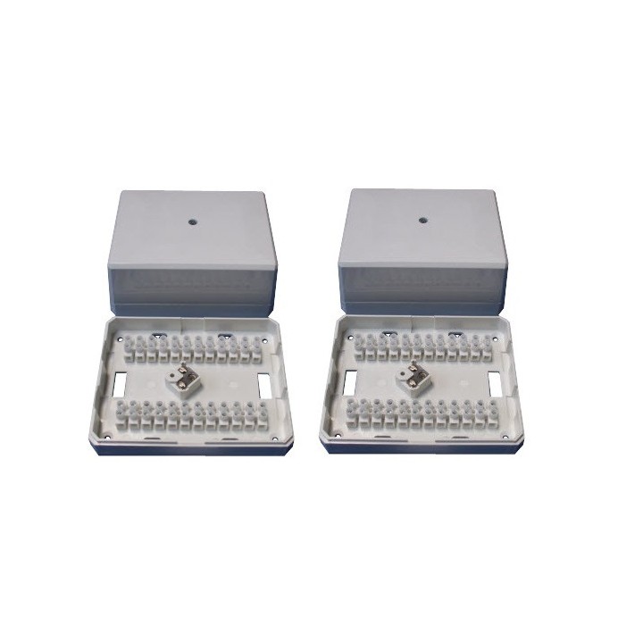 2 Scatola connessione autoprotetta 24 piastrine contatto jb30 jr international - 3