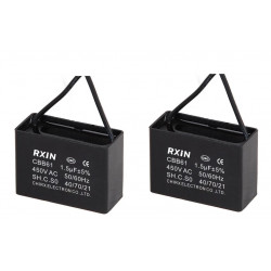 2 capacitor CBB61 450V 1.5UF fan exhaust fan capacitor capacitance capacitors 2uF productcaster - 4