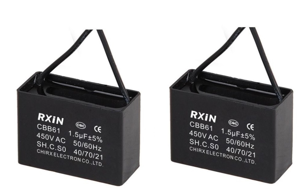 2 kondensator CBB61 450V 1.5UF tifoz tifoz kondensator vëllim kapacitoreve 2uF productcaster - 4
