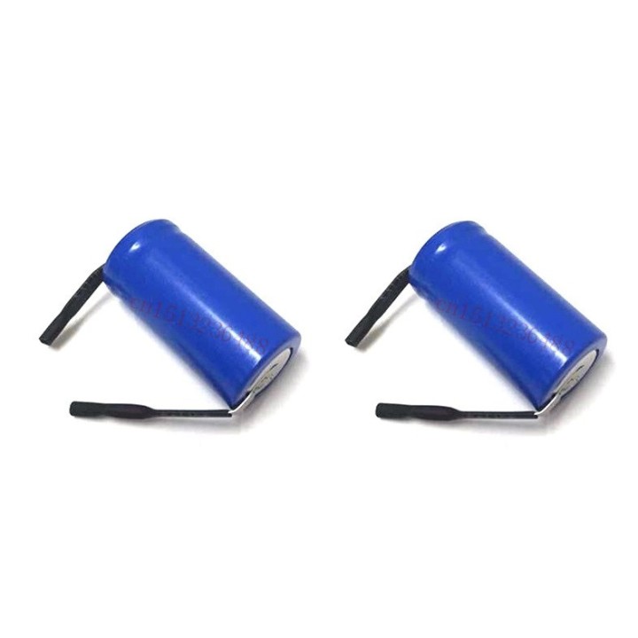 2 wiederaufladbarer Akku 2 / 3AA Ni-Cd 600 mAh 1,2 V Energieklasse A ++ eclats antivols - 4