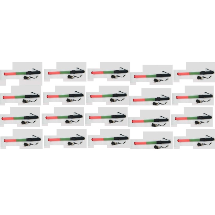 Baton light rechargeable led green red Lighting traffic road airport train signaling