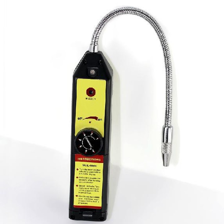 Detector escape de gas halogeno refrigerante freon sf 6 cfc r12 r11 r500 r503 hcfc hfc chloro fluor jr international - 6