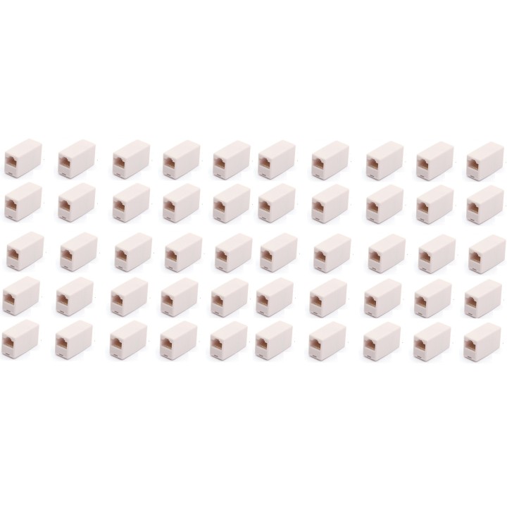 50 Electric extension cable adapter coupler 8p8c female female rj45 join rj45 rj45 electric extension cable electric extension c