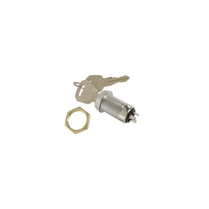 Keyswitch electric on off keyswitch with 3 pin, 2 flat keys keyswitch electric on off keyswitch with 3 pin, 2 flat keys locking 