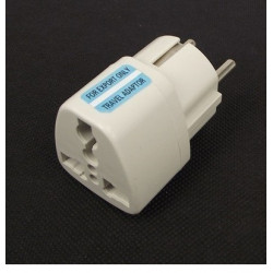 100 Travel adapter electric european plug to english plug adapter 1a 250vac adapter electric adapter electric hobbytech - 2