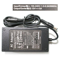 12v 5a 60w adapter power supply for pc lcd monitor jr  international - 3