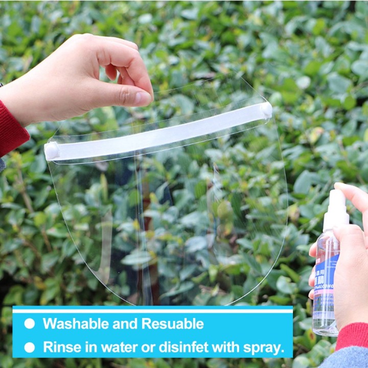 Transparent Anti Splash Dust-proof Protect Full Face Covering Mask Visor Shield