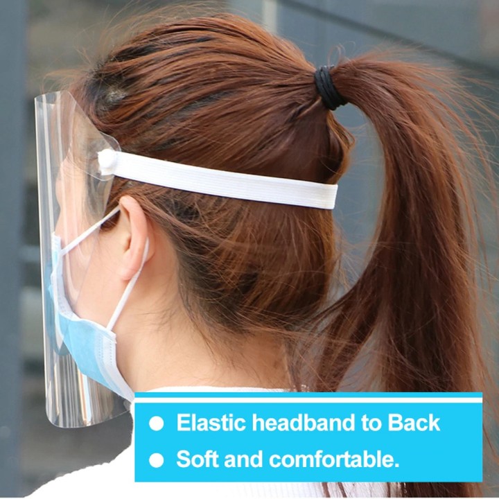 Visière Bouclier transparent enfant Anti eclaboussure Anti-poussière