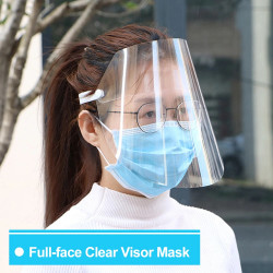 Transparent Anti Splash Dust-proof Protect Full Face Covering Mask Visor Shield