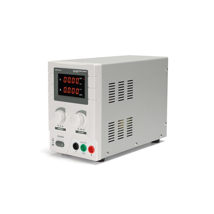 Labware 0 a 30 Vcc 1a 2a 3a 4a 5a max doppio display a LED labps3005 jr  international - 2