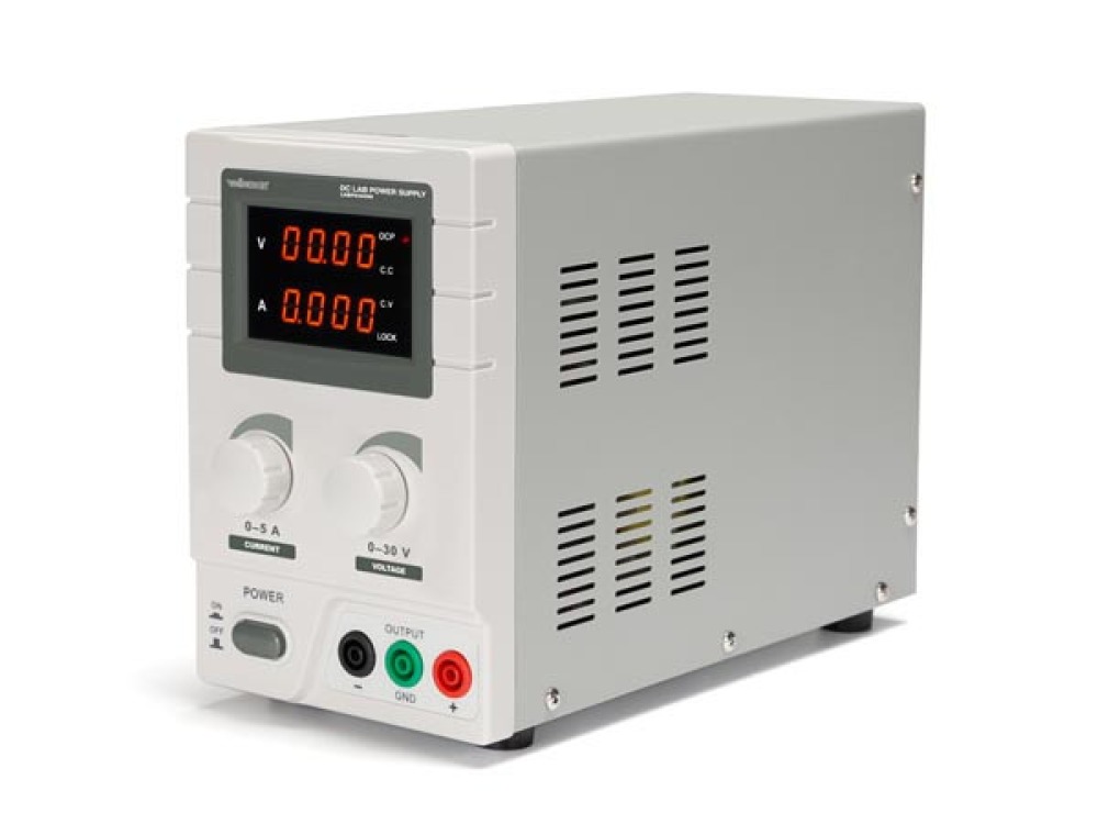 Los aparatos de laboratorio 0 a 30v dc 1a 2a 3a 4a 5a máx doble pantalla LED labps3005 jr international - 2