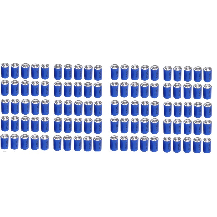 100 x 3.6v 1200mah lithium battery 1/2 aa tl5902 tl5151 tl5101 tl4902 ls14250 14250 ls tl sl750 sl350 lct1200 jr international -