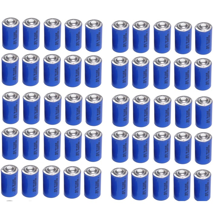 50 x 3.6v 1200mah batteria al litio 1/2 aa tl5902 tl5151 tl5101 tl4902 ls14250 14250 ls tl sl750 sl350 lct1200 jr international 