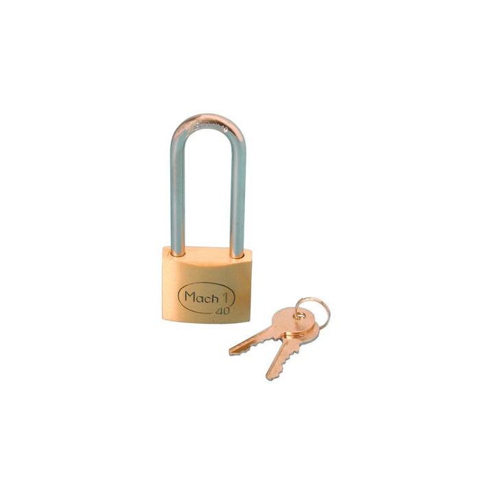 Catenaccio 40 mm ad arco allungato per barriera salvaparchegio b310p lucchetto per barra stazionamento catenacci lucchetti jr in
