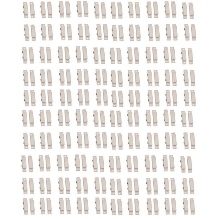 100 Detector surface mounting nc magnetic contact, white alarm detector alarm sensor switches magnetic door sensors white magnet
