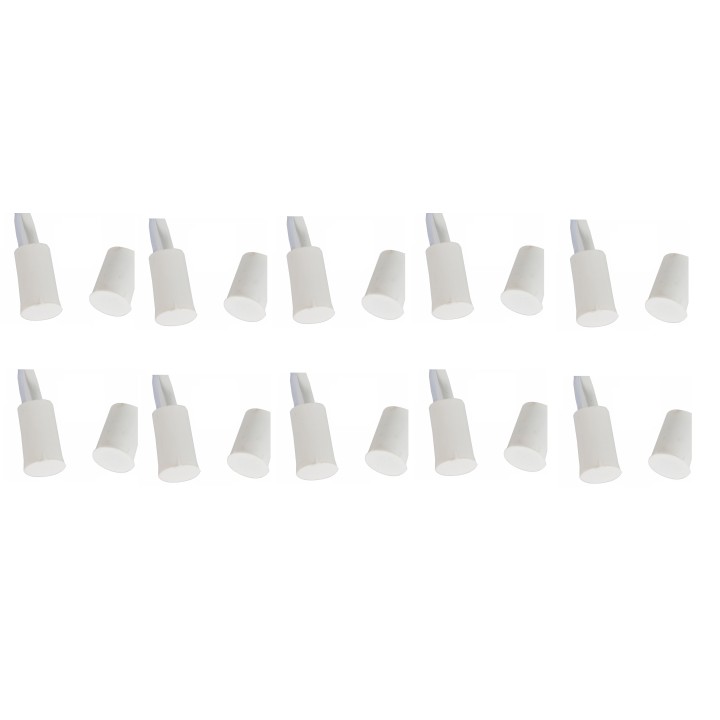 10 Kontakt nf 11mm bündig weißen c30-sensor magnetkontakt öffnung für alarm jr international - 1