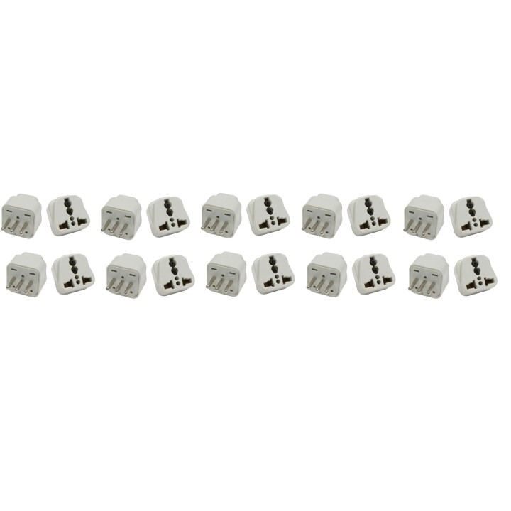 20 Elettrica adattatore italia europa 10a 250v di viaggiare jr international - 4