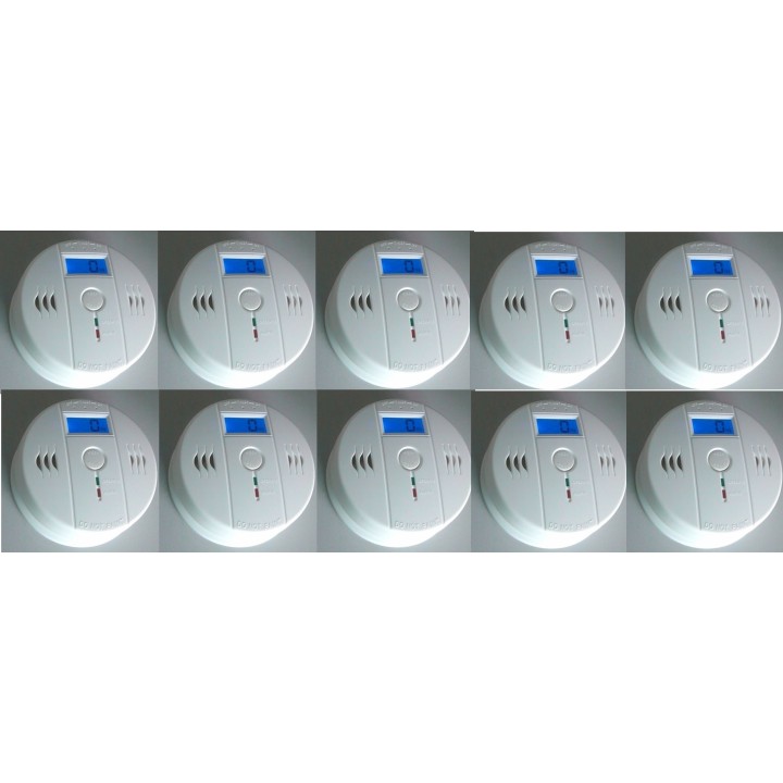 10 Autonome sensor kohlenmonoxid-detektor 9v co en50291 typ b geruchloses gas erkennung alarm summer jr international - 5