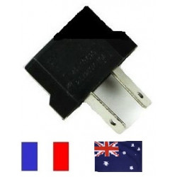 Us eu to australia ac power travel plug adapter euro area australia china travel asia argentina, new zealand plug adapter, fiji 